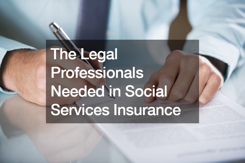 The Legal Professionals Needed in Social Services Insurance